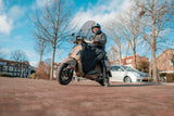 Zwart - Stricto Premium China scooter Beenkleed Black o.a. AGM, GTS en BTC