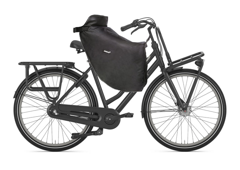 Zwart - Stricto Fiets beenkleed universeel - Bakfiets