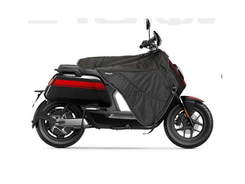 Zwart - Stricto Premium Elektrische scooter Beenkleed Black o.a. NIU, Segway en Yadea