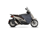 Leopard Grey - Stricto Premium Limited Piaggio scooter Beenkleed o.a. Zip en Beverly Luipaard design grijs/colorshift