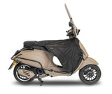 Zwart - Stricto Premium Vespa Beenkleed Black Elettrica, S, LX, LXV, Sprint, Primavera, GTS, GTV