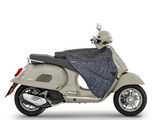 Leopard Grey - Stricto Premium Limited Vespa Beenkleed Luipaard design grijs/colorshift Elettrica, S, LX, LXV, Sprint, Primavera, GTS, GTV