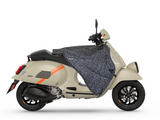 Leopard Grey - Stricto Premium Limited Vespa Beenkleed Luipaard design grijs/colorshift Elettrica, S, LX, LXV, Sprint, Primavera, GTS, GTV