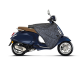 Leopard Grey - Stricto Premium Limited Vespa Beenkleed Luipaard design grijs/colorshift Elettrica, S, LX, LXV, Sprint, Primavera, GTS, GTV