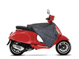 Leopard Grey - Stricto Premium Limited Vespa Beenkleed Luipaard design grijs/colorshift Elettrica, S, LX, LXV, Sprint, Primavera, GTS, GTV